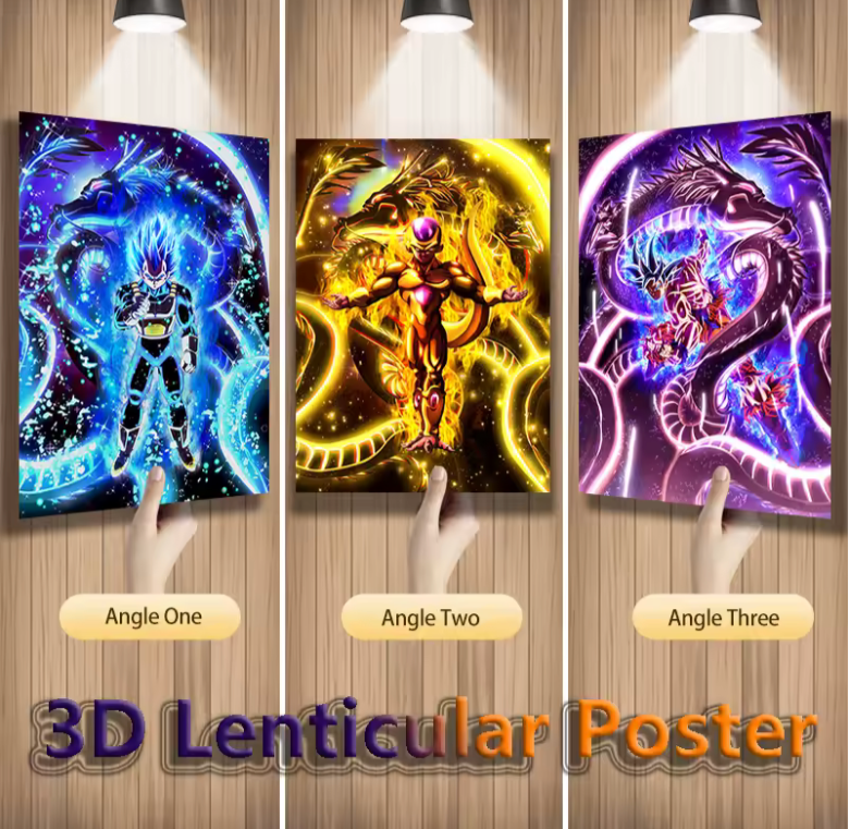 Cuadro Anime 3D